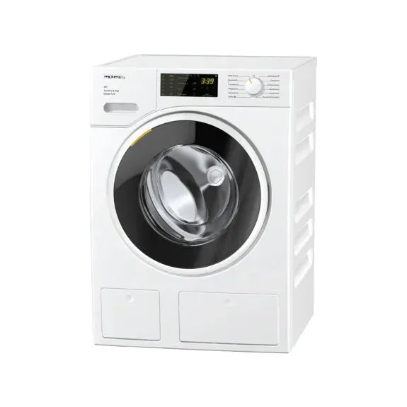 Miele 8kg Front Load Washing Machine - Energy Efficient, Quiet WWD120 White Washer for Home & Laundry Room