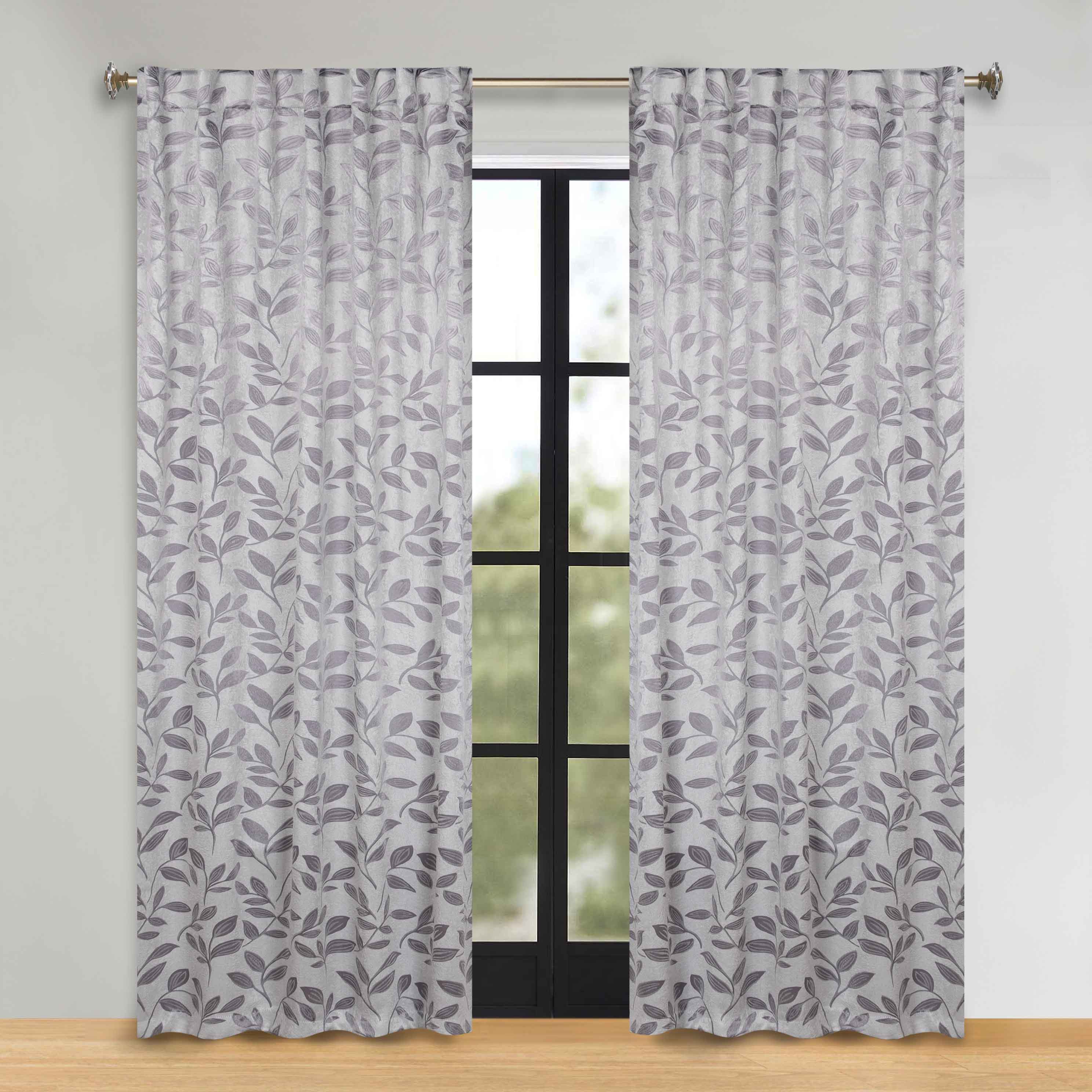 Premium Blackout Curtains for Bedroom - Super Soft Thermal Insulated Room Darkening Drapes with Back Tab Design (Set of 2 Panels) - Perfect for Nursery, Home Theater & Shift Workers