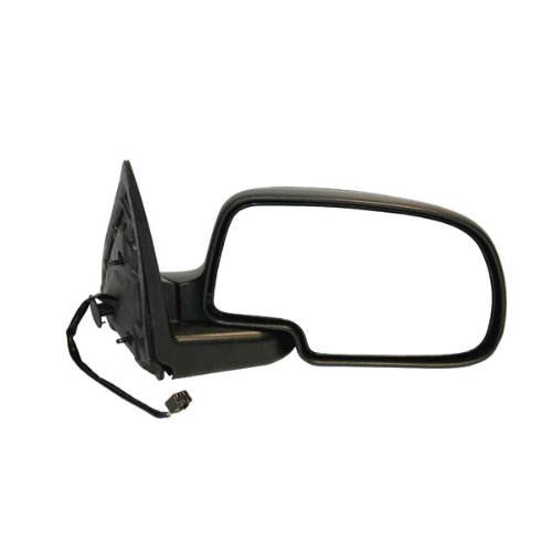 1999-2002 Chevy Silverado GMC Sierra Power Non-Heated Chrome Right Side Rearview Mirror Replacement - Perfect for Truck Upgrades & Safe Driving