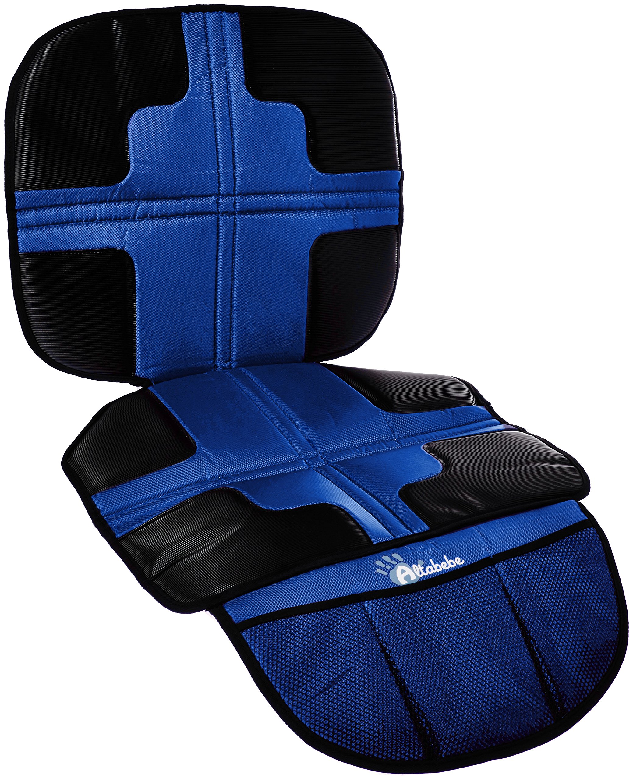 YUAKUOD AL4012-03 Premium Kids Car Seat Cover - Soft & Breathable Blue Car Seat Protector for Toddlers & Infants - Perfect for Road Trips, Daily Commutes & Traveling with Baby