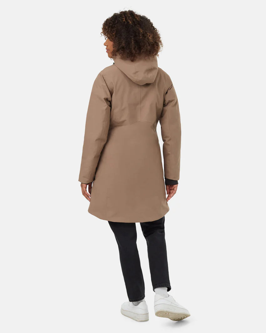 Women's Daily Parka Jacket - TCW5648 Waterproof Windproof Winter Coat for Outdoor Activities & Commuting