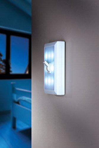 Best Portable Night Light Switch - 4-Piece Family Pack with Multiple Colors (Ideal for Kids' Rooms, Hallways & Nurseries)