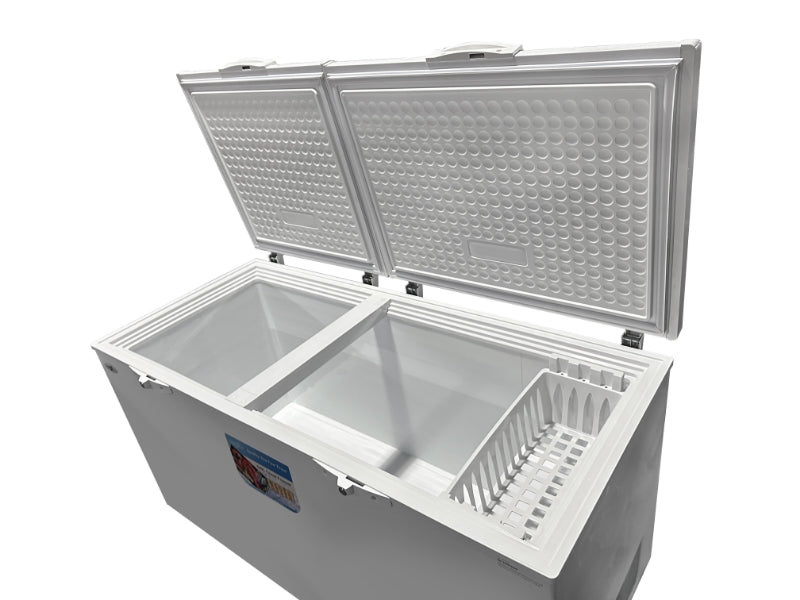 Farfalla FCF 520W 520L Energy Efficient Chest Freezer for Home, Garage, or Basement - Perfect for Bulk Food Storage, Meal Prep & Emergency Use
