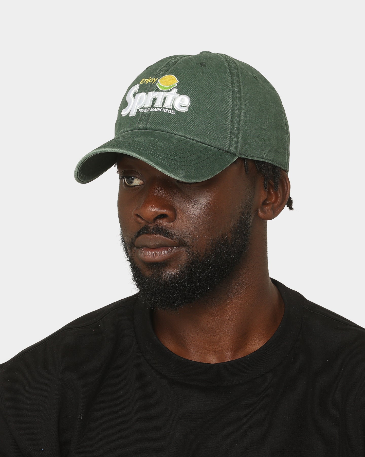 Vintage American Needle Sprite Ballpark Strapback Hat in Bottle Green - Perfect for Baseball Games, Casual Wear & Sports Fan Collections