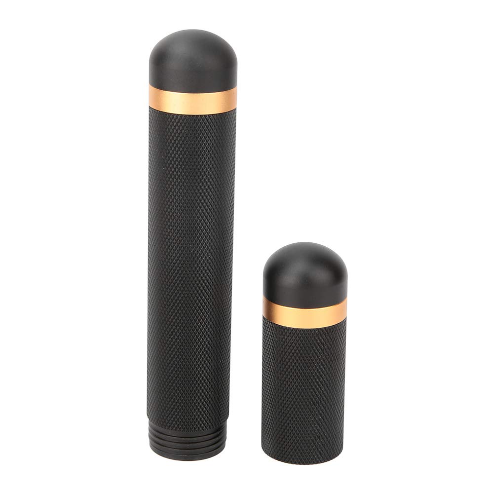 Premium Metal Cigar Holder & Moisturizing Tube - Portable Travel Cigar Case with Exquisite Craftsmanship - Perfect for Outdoor Activities, Camping & Gifting
