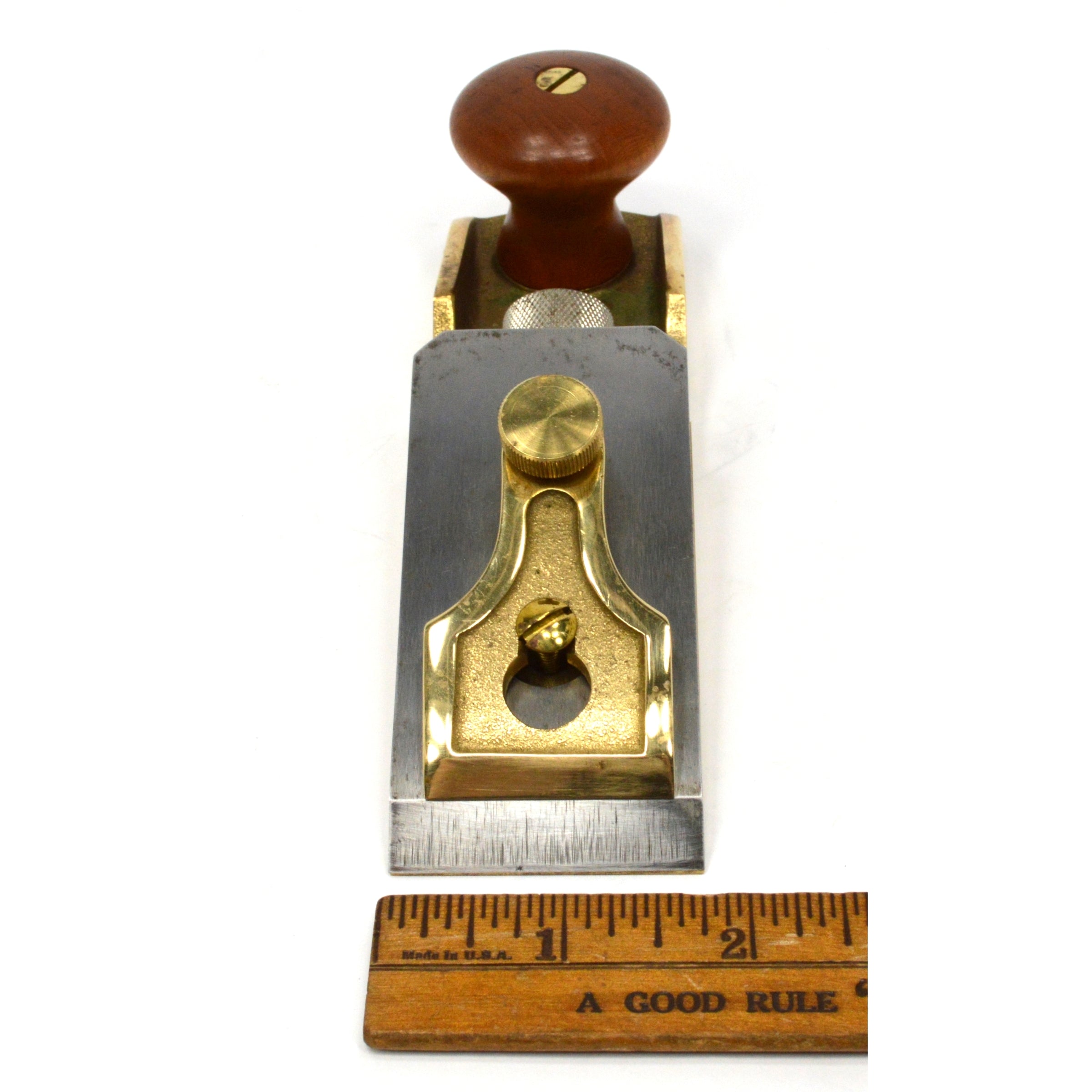 Premium Lie Nielsen No. 97 1/2 Small Chisel Plane - High-Quality Bronze/Brass Woodworking Tool for Fine Carpentry & Cabinet Making