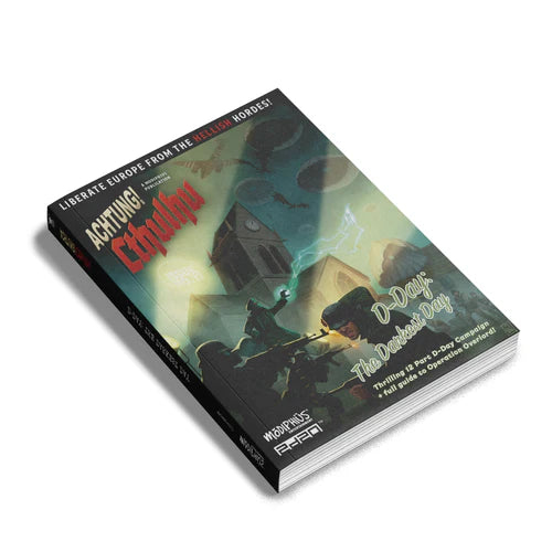 Achtung! Cthulhu 2d20: D-Day - The Darkest Day RPG Game | Lovecraftian Horror Tabletop Adventure for WWII Enthusiasts | Perfect for Game Nights & Horror-Themed Campaigns