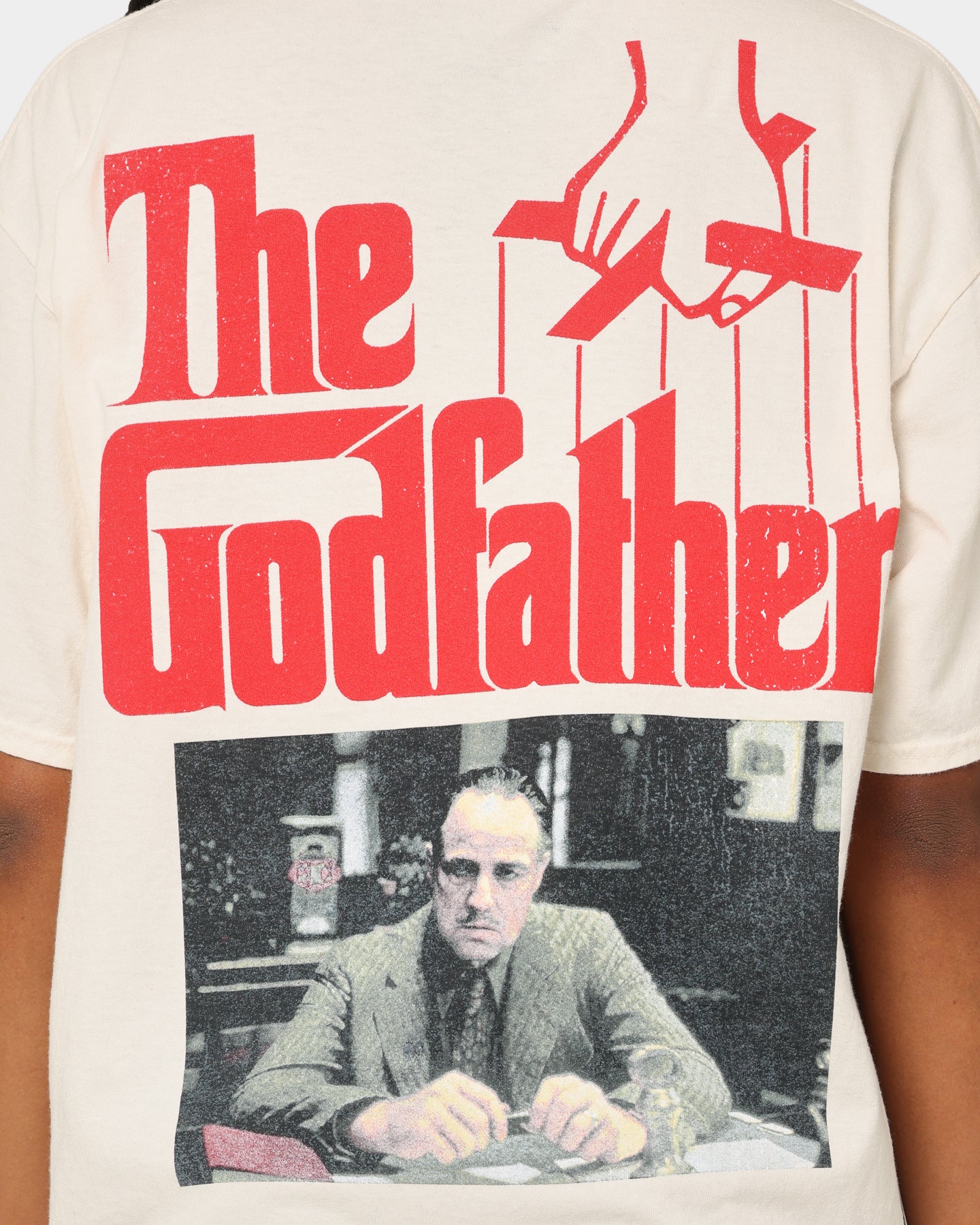 The Godfather Vintage T-Shirt - Off White | American Thrift | Movie Fan Gift, Casual Wear & Cosplay