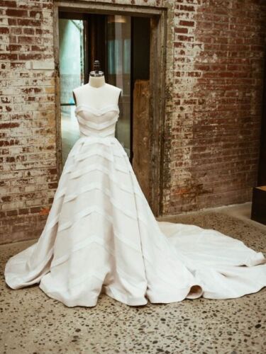 BHLDN Whispers & Echoes Carlton Wedding Gown - Elegant Lace Bridal Dress for Romantic Ceremonies & Formal Events