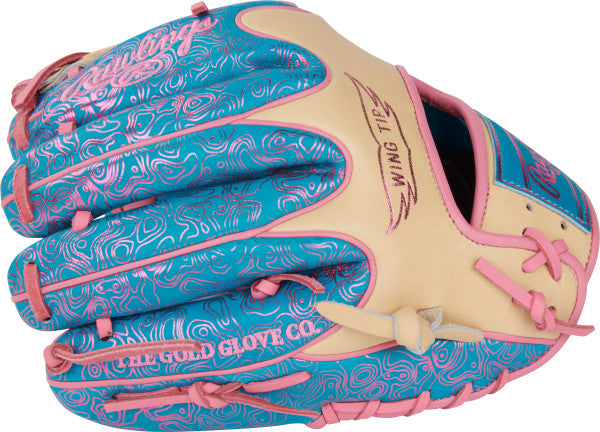 Rawlings Heart of the Hide Hot Vibe Baseball Glove - RGGC Series - PROR204W 2TEC 11.5 Inch for Youth & Adult Players - Perfect for Infield, Outfield & Practice Sessions