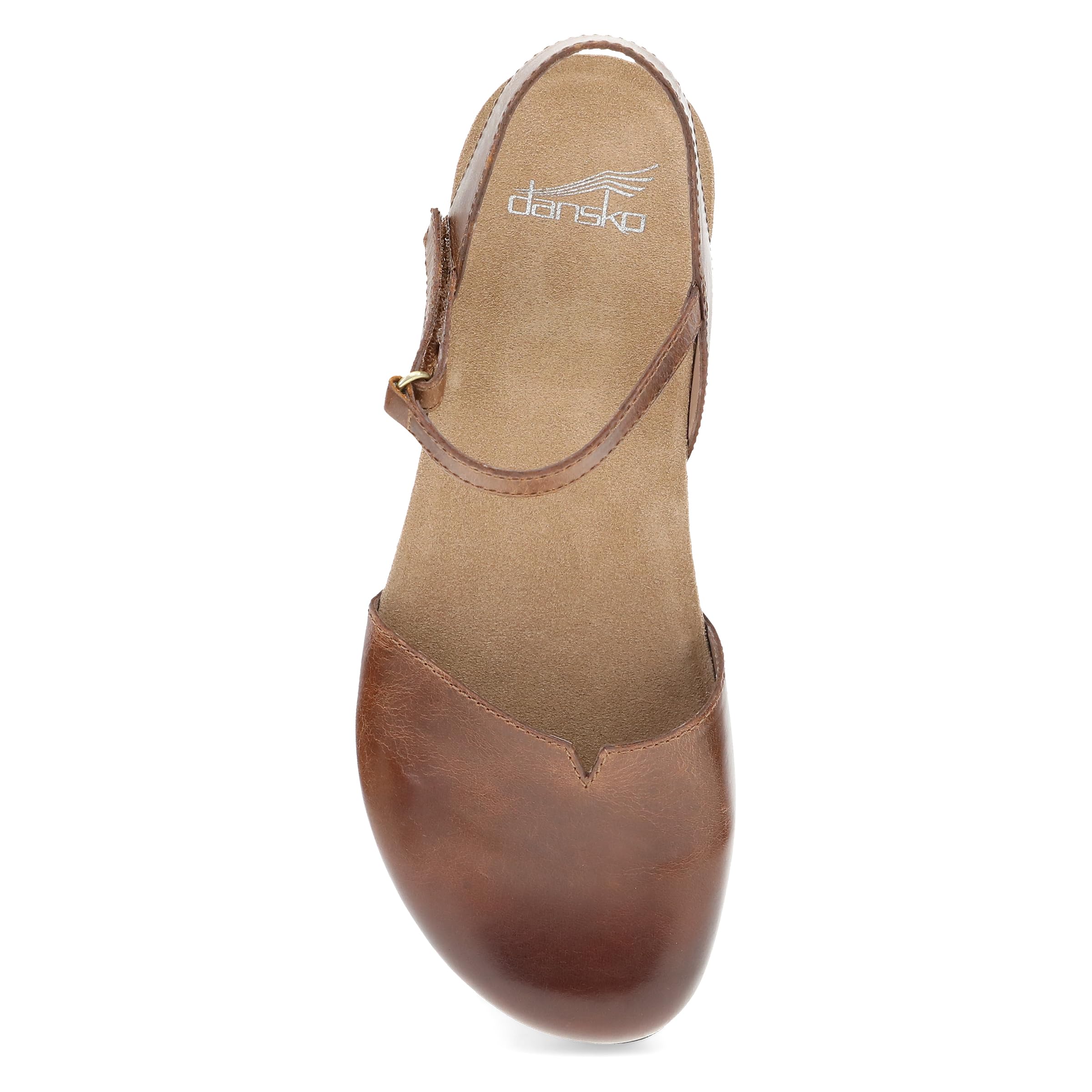 Dansko Rowan Women's Sandals with Memory Foam & Cork Footbed - Comfortable Arch Support - Lightweight Rubber Outsole for Durability - Casual to Dressy Shoes for Walking, Travel & Everyday Wear