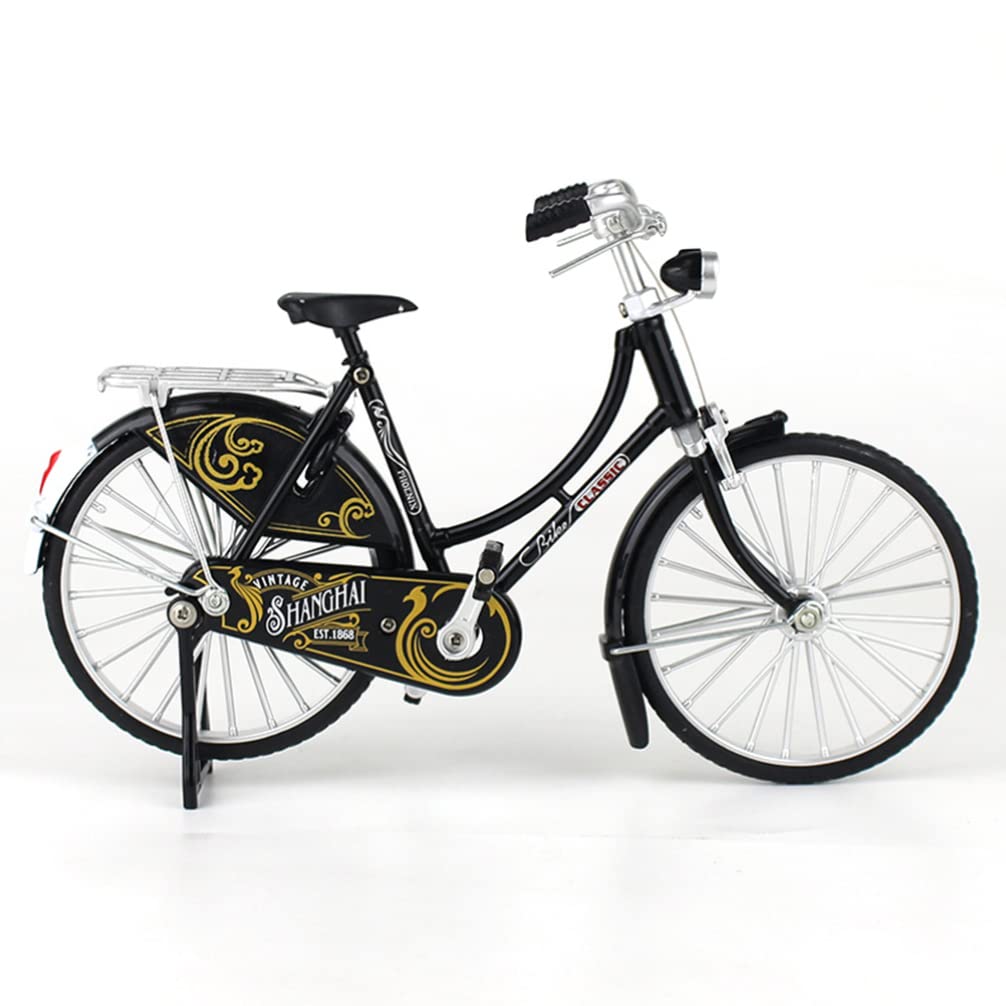FOMIYES Alloy Mini Bicycle Model - Realistic Simulation Bike Toy for Kids, Finger Bike Ornament, Home & Office Decor - Perfect for Collectors, Gifts, and Desk Display