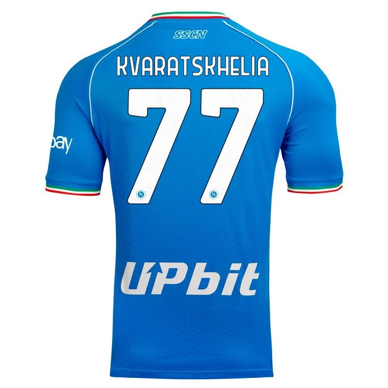 SSC Napoli Football Jersey for Men - Official Soccer T-Shirt for Fans - Perfect for Match Day & Casual Wear