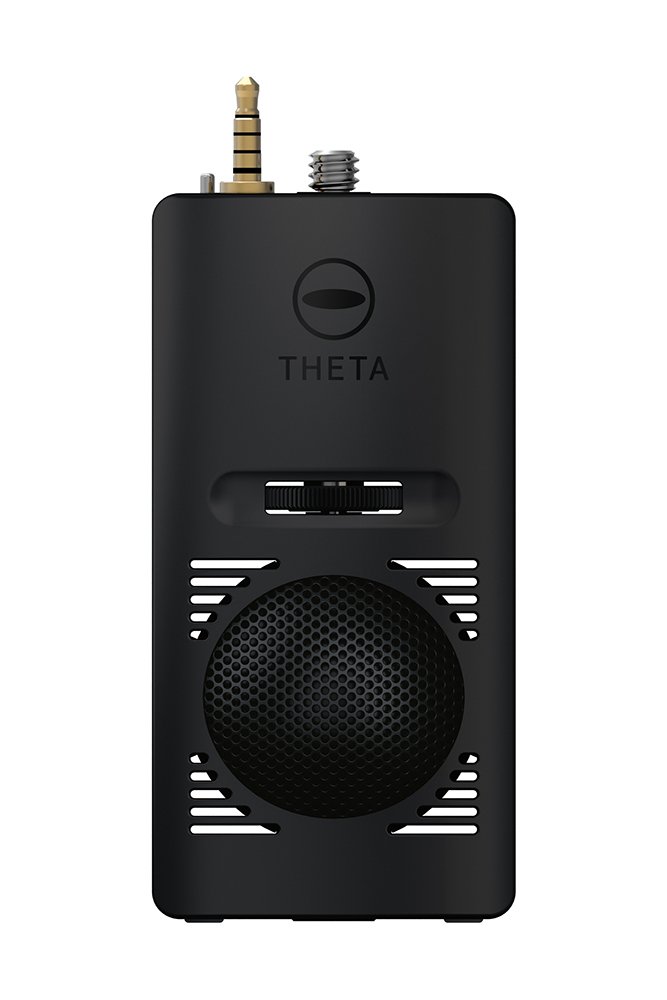 Ricoh TA-1 3D Audio Microphone for Theta V 360 Camera - Binaural Recording for VR/ASMR/YouTube Videos - Perfect for Travel Vlogging & Immersive Sound Capture