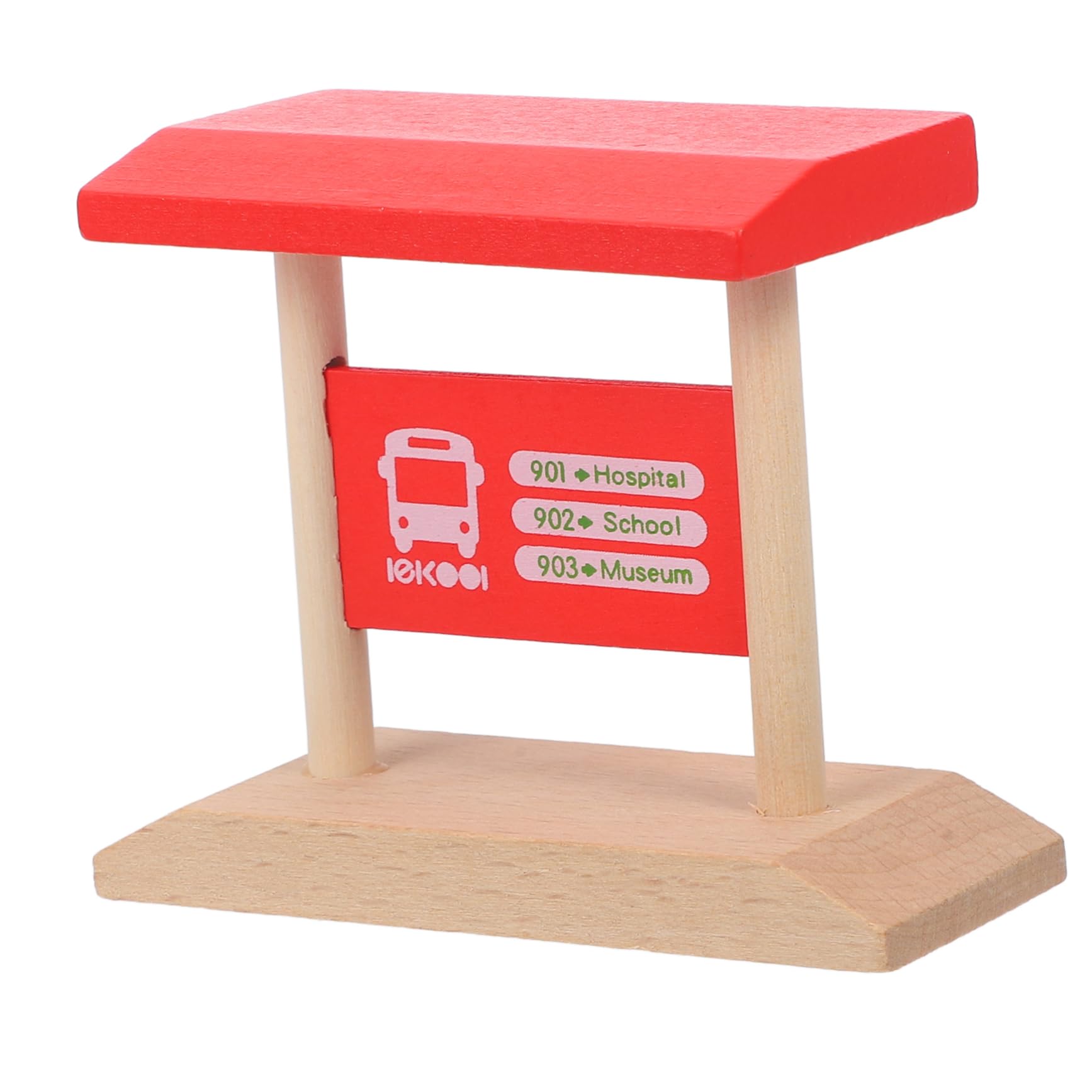 Abaodam 4-Piece Railway Track Accessories Set - Kids Train Station Platform Toy with Simulation Scenes | Perfect for Pretend Play, Model Train Layouts & Educational STEM Activities