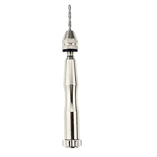 0.3-3.5mm Mini Micro Drill Bits Set with Keyless Chuck - 10pc High Speed Steel Twist Bits for Woodworking, Metal & Plastic Drilling - Perfect for DIY Crafts, Jewelry Making & Precision Repair Work