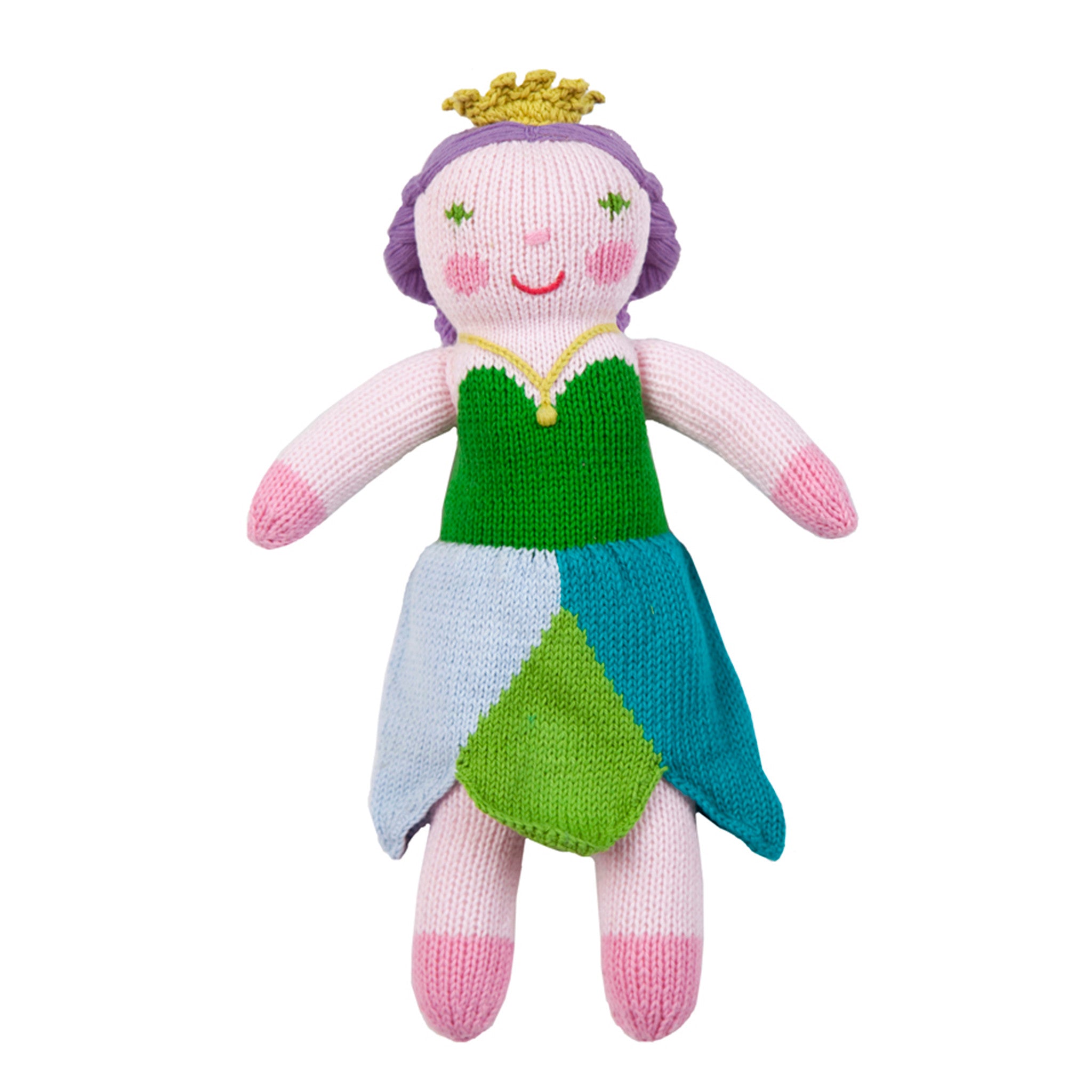Blabla Kids Antoinette the Queen - Handmade Organic Cotton Doll for Toddlers & Kids - Perfect for Playtime, Nursery Decor, and Gift Giving