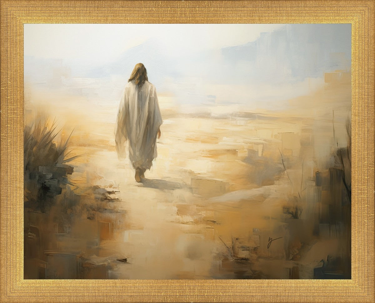 Embracing The Whispers of Solitude - Inspirational Wall Art for Home & Office Decor | Perfect for Meditation Rooms, Living Spaces & Gift Giving