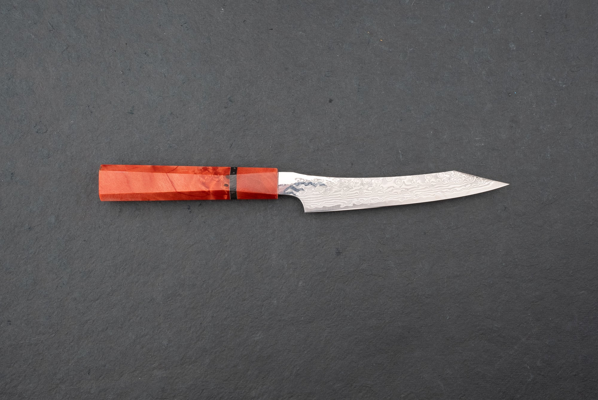 Premium Ryusen Gurenhiryu Kai Kiritsuke Petty Knife 135mm - Japanese High-Carbon Steel Blade for Precision Slicing, Dicing & Garnishing - Perfect for Chefs & Home Cooks
