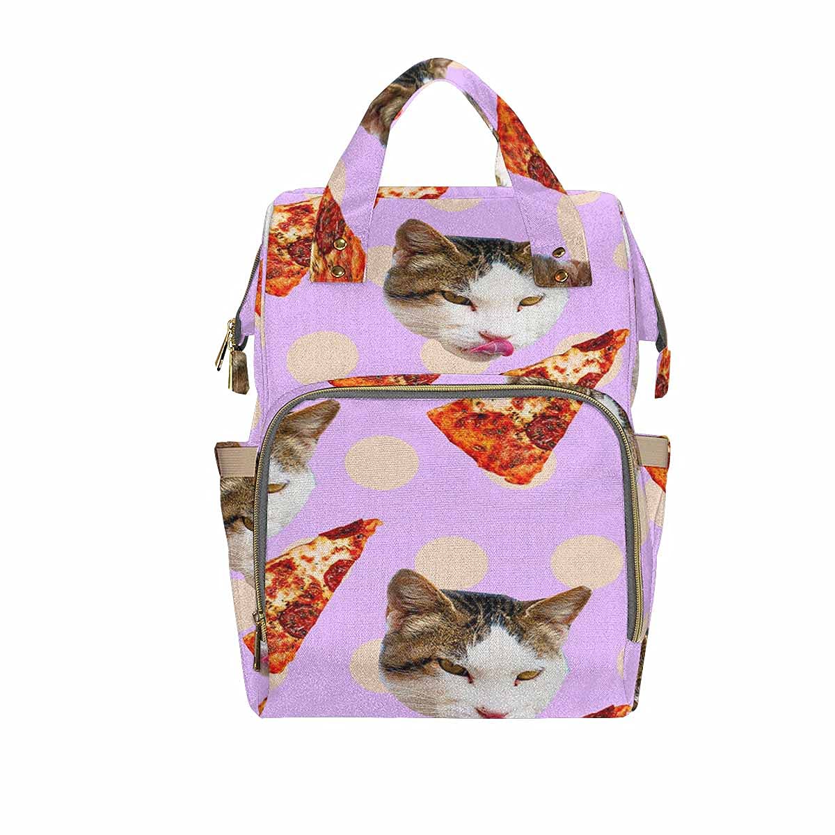 **InterestPrint Minimalist Diaper Backpack for Boys & Girls - Large Multifunctional Travel Baby Bag for Moms & Dads | Perfect for Daycare, Outings & Airplane Travel**