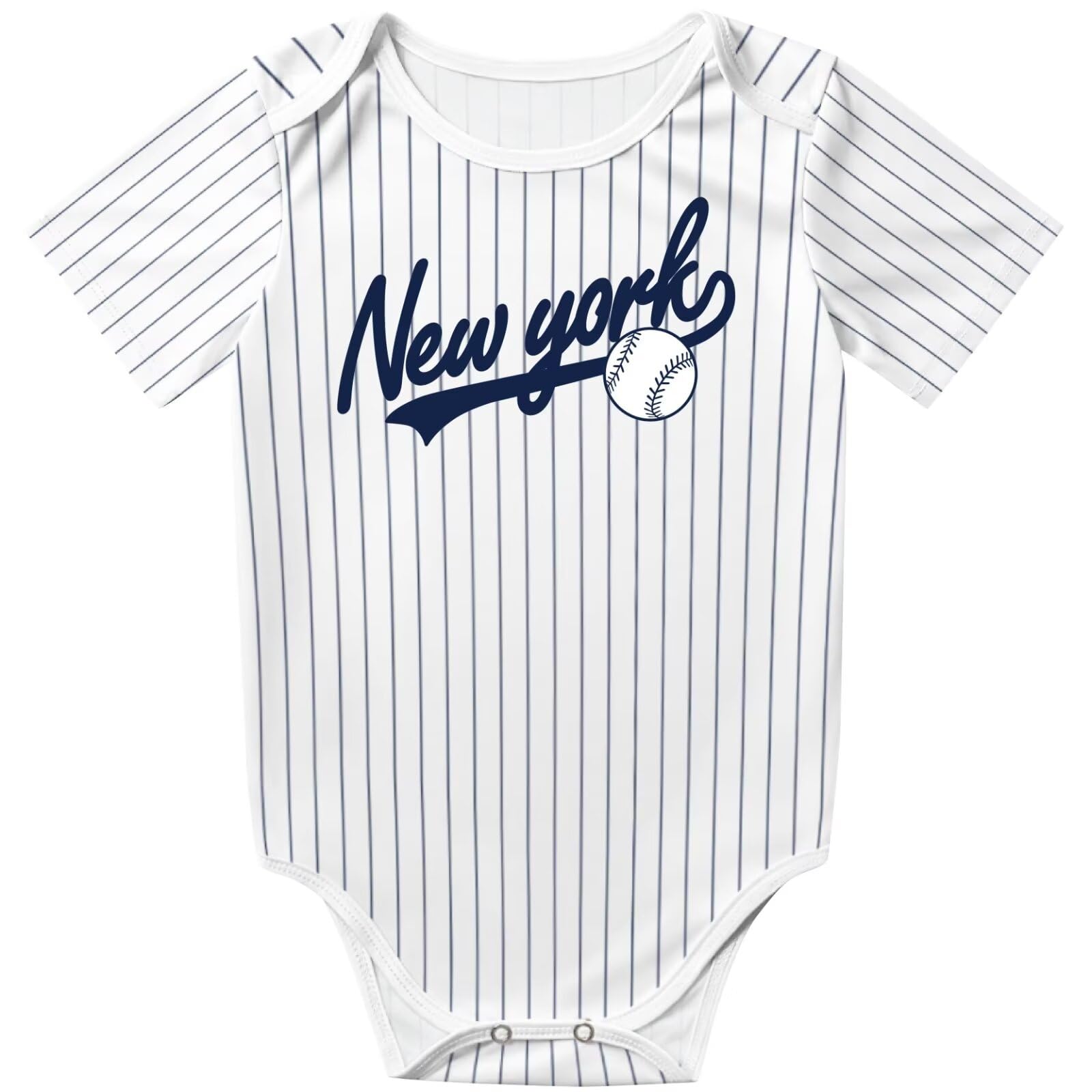 KREDE Personalized Baby Bodysuit - Custom Name & Number Unisex Onesie for Boys & Girls | Perfect for Birthdays, Photo Shoots & Family Gifts