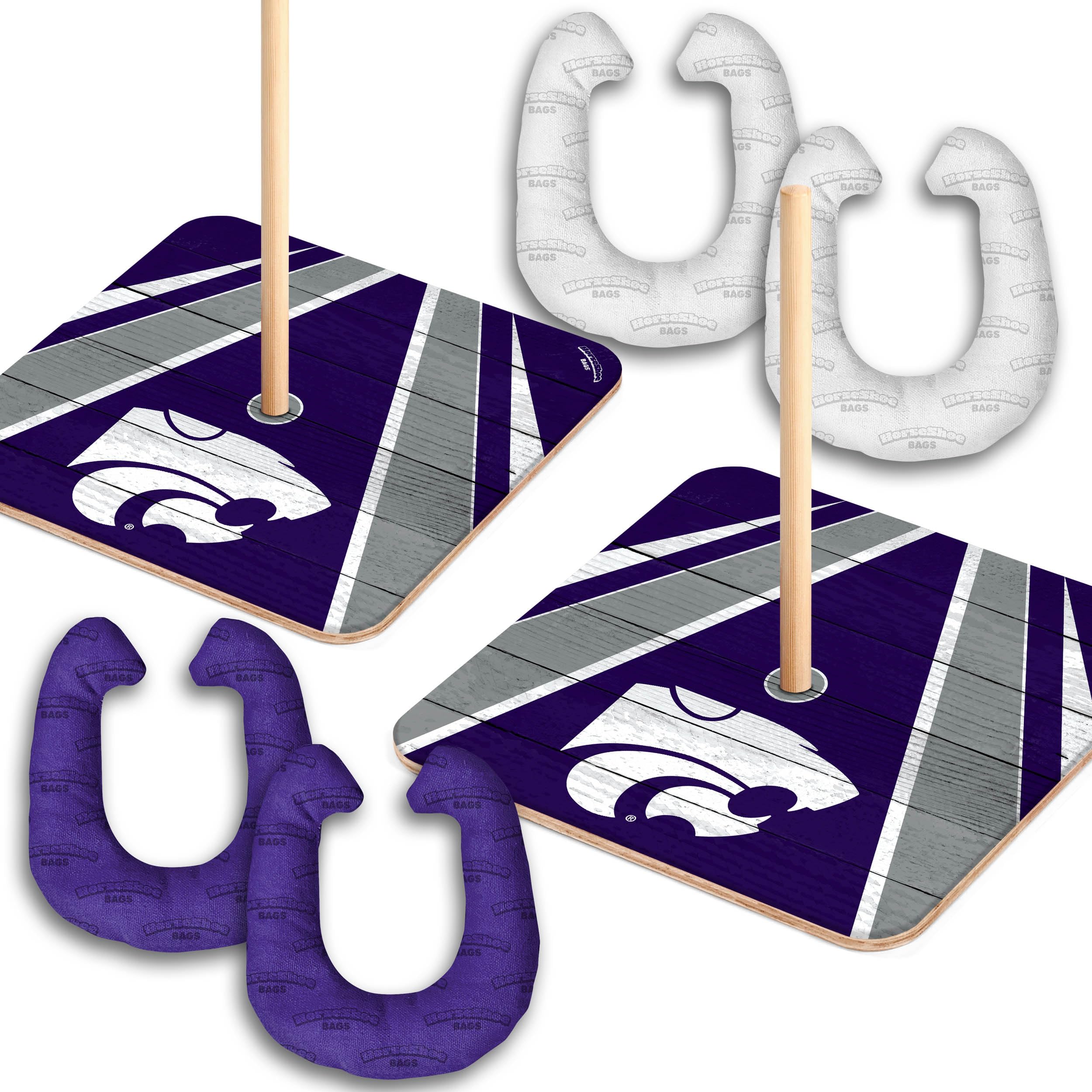 YouTheFan NCAA Horseshoe Bags Game - Durable Cornhole Set for Tailgating, Backyard Fun, and College Sports Parties