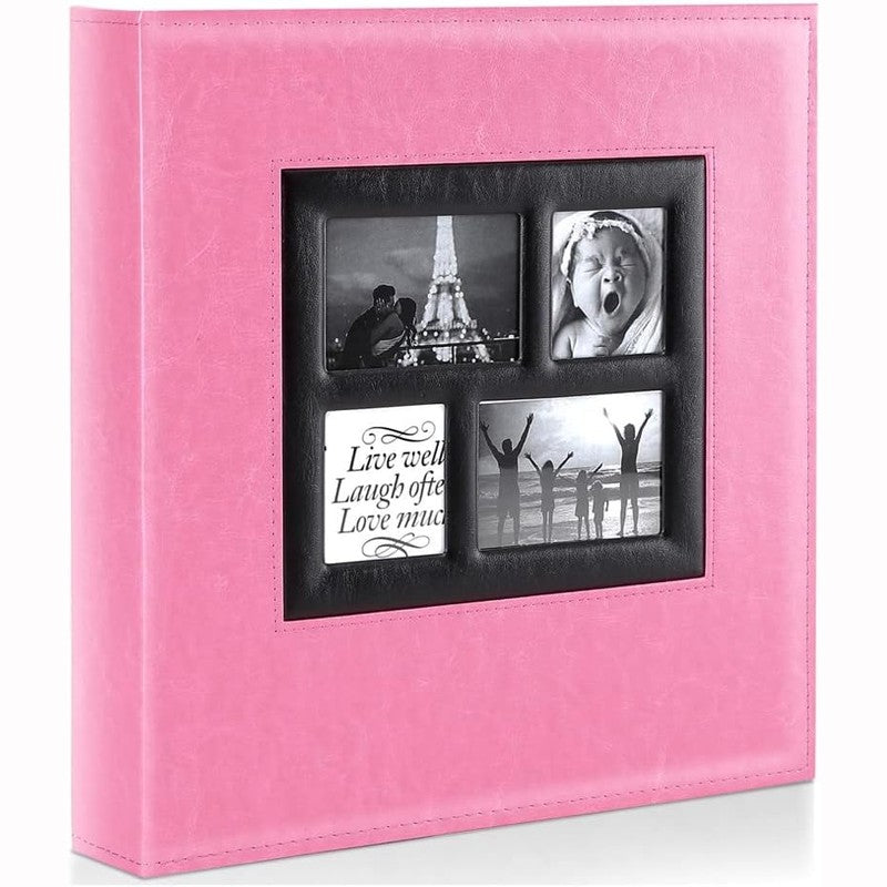 4x6 Photo Album with 1000 Pockets - Extra Large Capacity Scrapbook for Wedding, Family & Travel Memories | Acid-Free Archival Storage