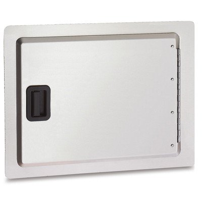 Premium American Outdoor Grill Single Access Door - Heavy Duty Stainless Steel Replacement for BBQ & Smoking - Perfect for Backyard, Camping & Tailgating