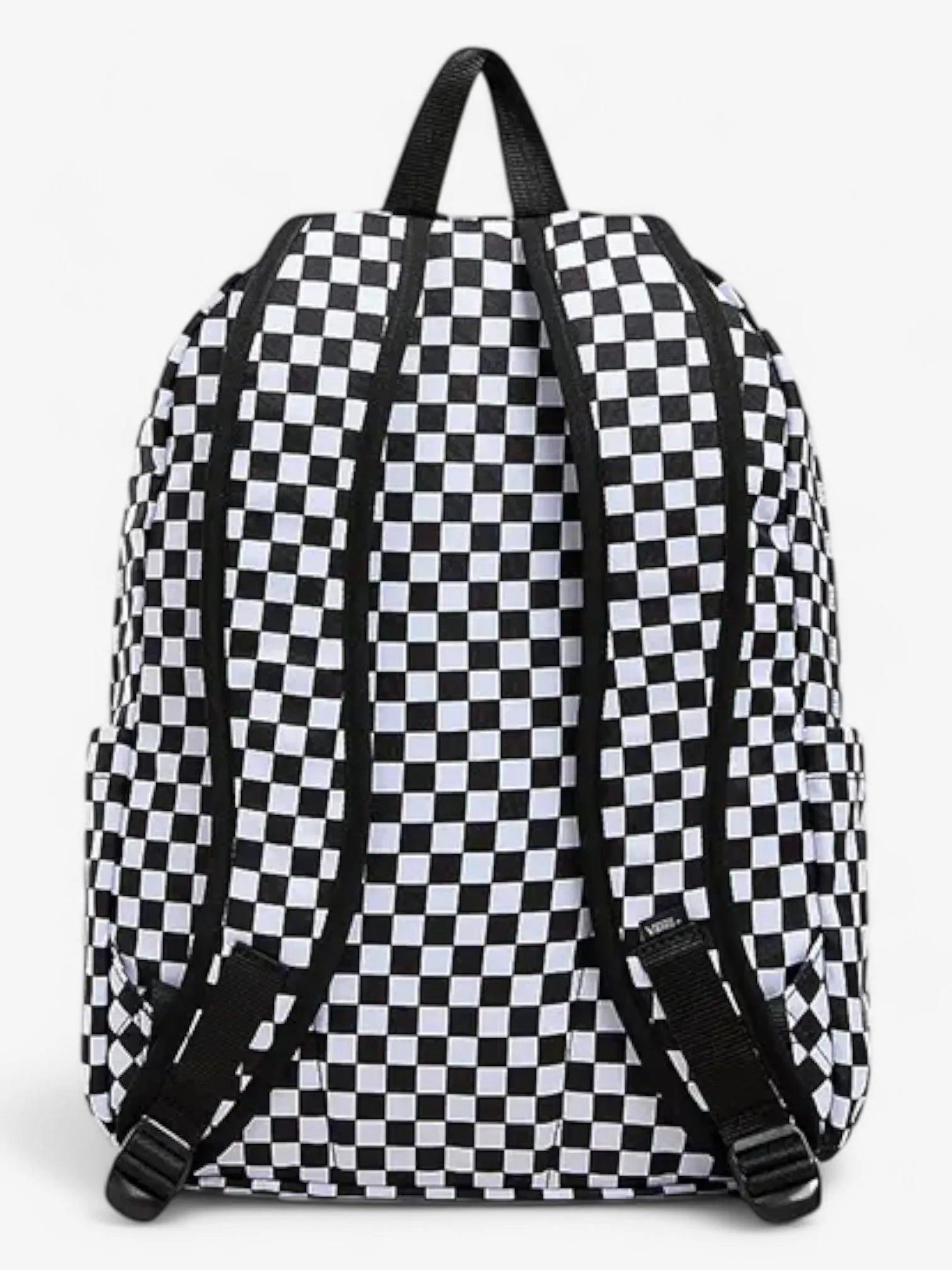 Vans Old Skool Check Backpack - White School Backpack for Men & Women | Stylish Laptop Bag for College, Work & Travel