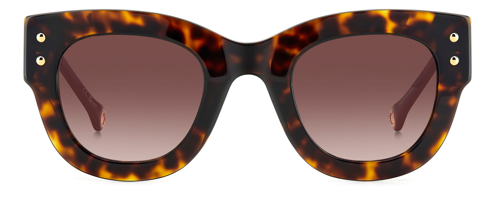 Carolina Herrera HER 0222/S Women's Designer Sunglasses - UV Protection & Polarized Lenses for Outdoor Activities, Driving, and Beach Vacations