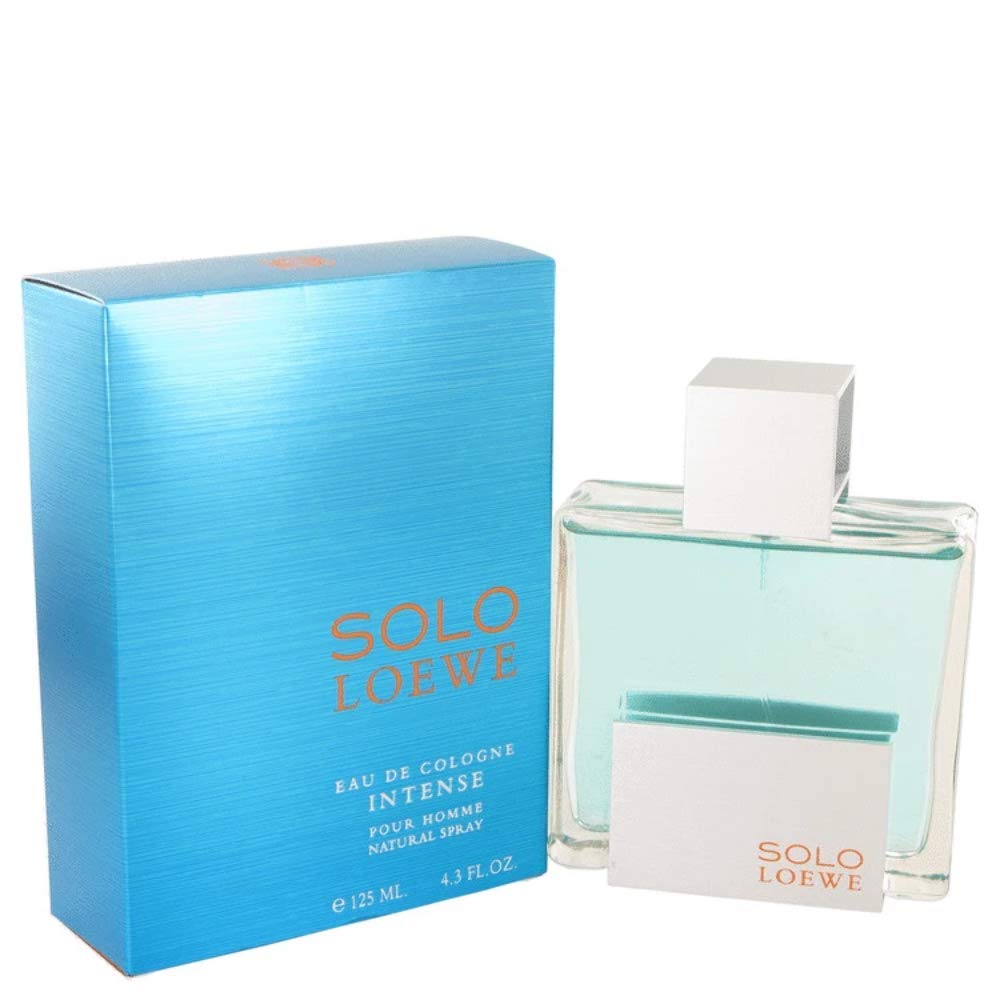 Loewe Solo Intense Cologne for Men - 2.5 oz Eau de Toilette Spray | Fresh Woody Scent, Long-Lasting Fragrance | Perfect for Date Night, Office & Special Occasions