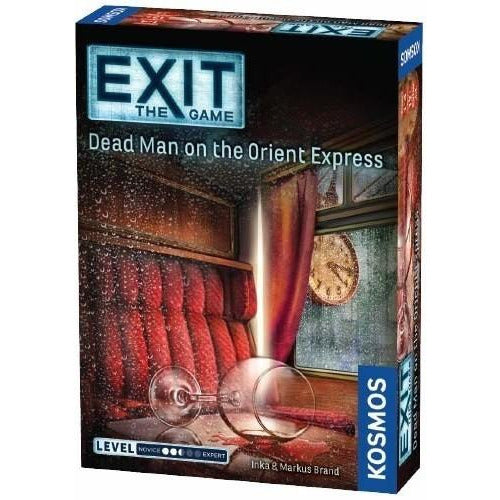 Exit: The Game – Dead Man on the Orient Express | Escape Room Board Game for Adults & Teens | Perfect for Family Game Nights & Party Entertainment