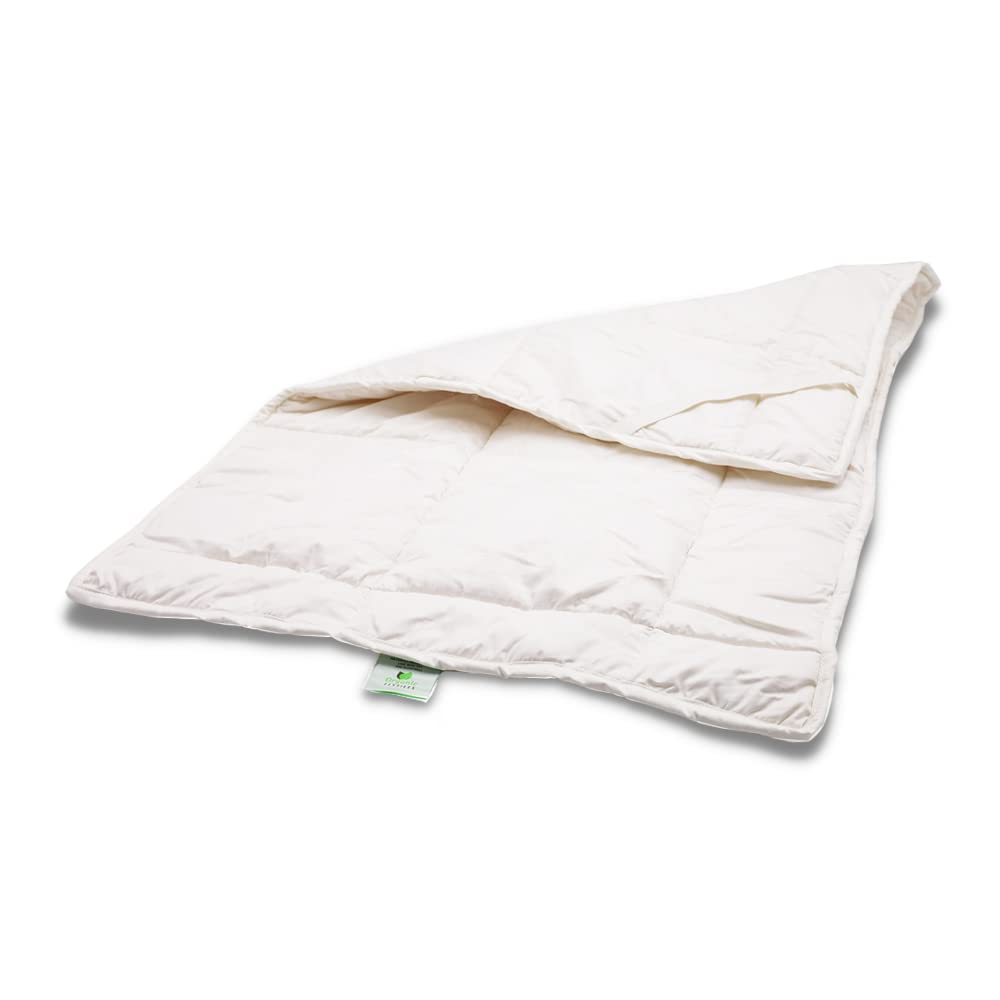 Organic Australian Wool Crib Mattress Pad – GOTS Certified, Breathable & Machine Washable (18