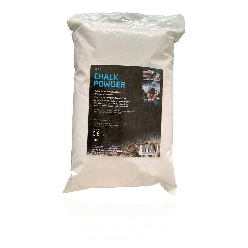 Ultimate Performance 1kg Chalk Powder for Weightlifting & Gymnastics - Premium Grip Enhancer for Gym, Rock Climbing & CrossFit Training