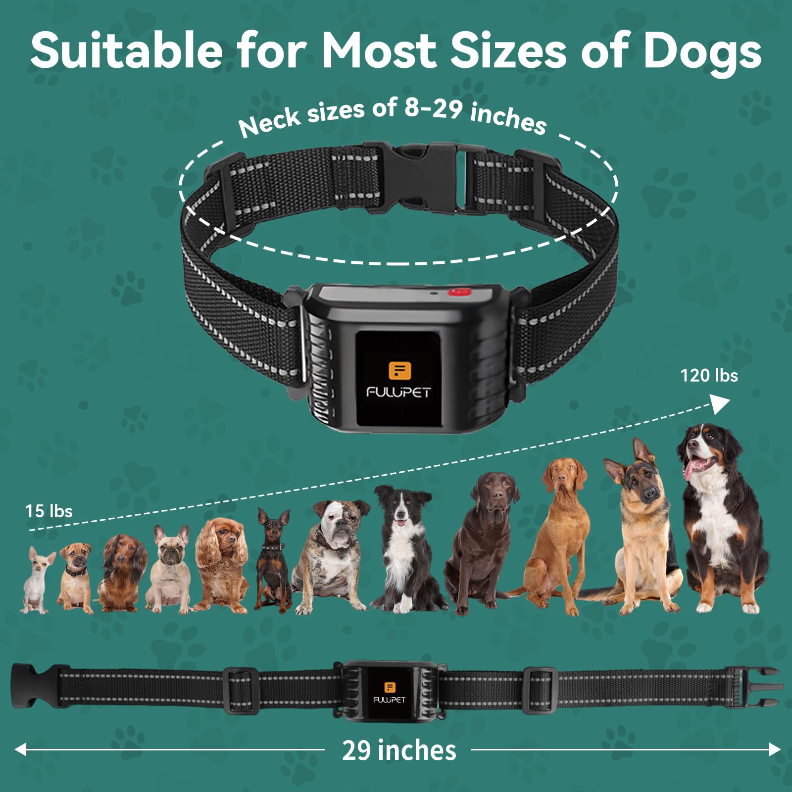 **2-in-1 Wireless Dog Fence System with Remote Training Collar – Electric Fence for Dogs, IPX6 Waterproof, Outdoor Yard Use for Safe Pet Containment & Training**    *(Use Case: Perfect for training and safely containing dogs in yards, gardens, or open outdoor spaces.)*