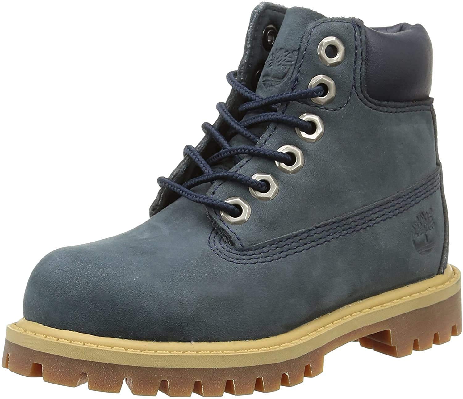 Timberland 6 Inch Premium Scuff Rebar Boot - Waterproof Hiking Shoes for Toddler, Little Kid & Big Kid - Durable Outdoor Adventure Footwear for Boys & Girls