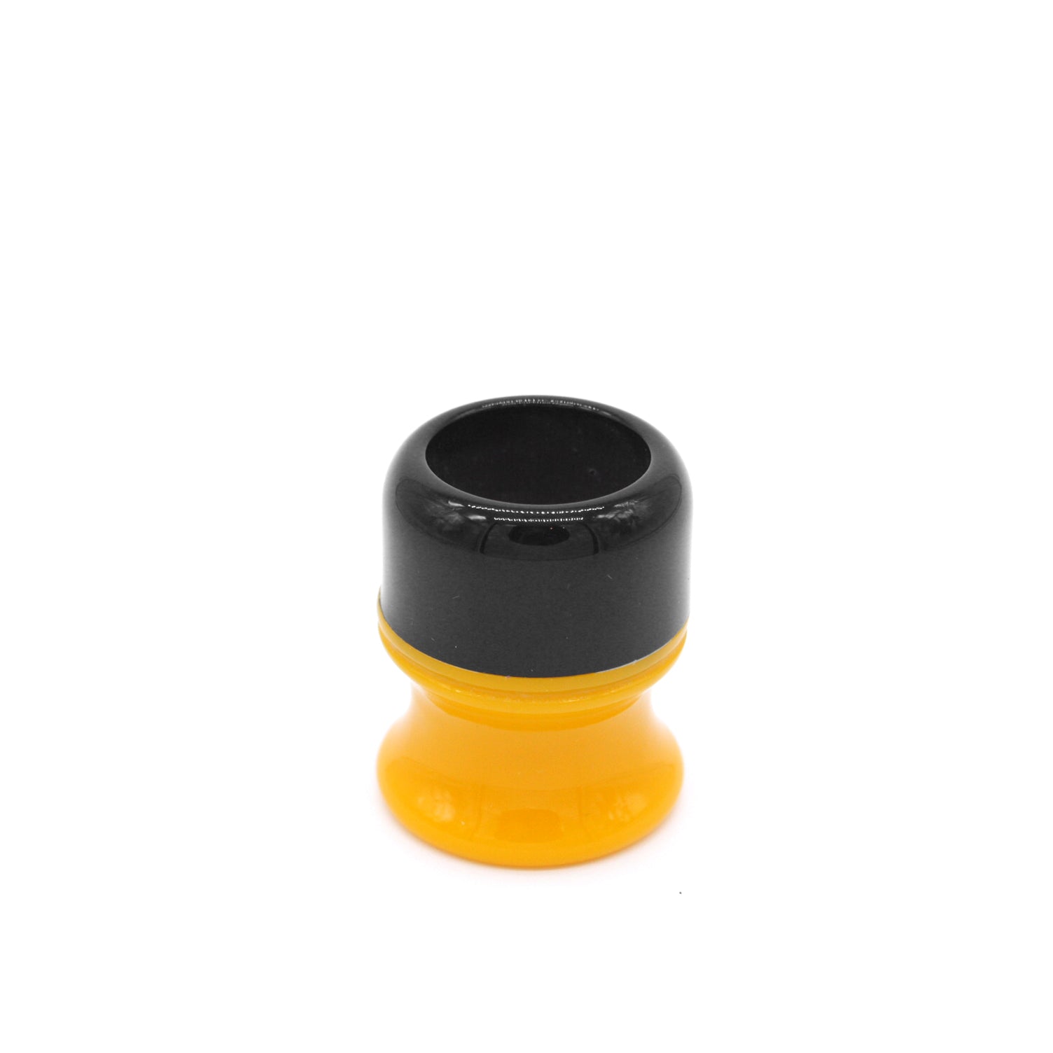 Premium Black Butterscotch Shaving Brush Handle for 20mm & 22mm Knots - Factory Second - Perfect for Wet Shaving & Grooming Kits