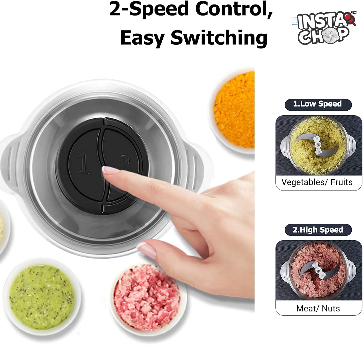 INSTA CHOP Glass Bowl Installation Guide Video - Step-by-Step Tutorial for Easy Setup | Perfect for Kitchen Food Prep & Smoothie Making