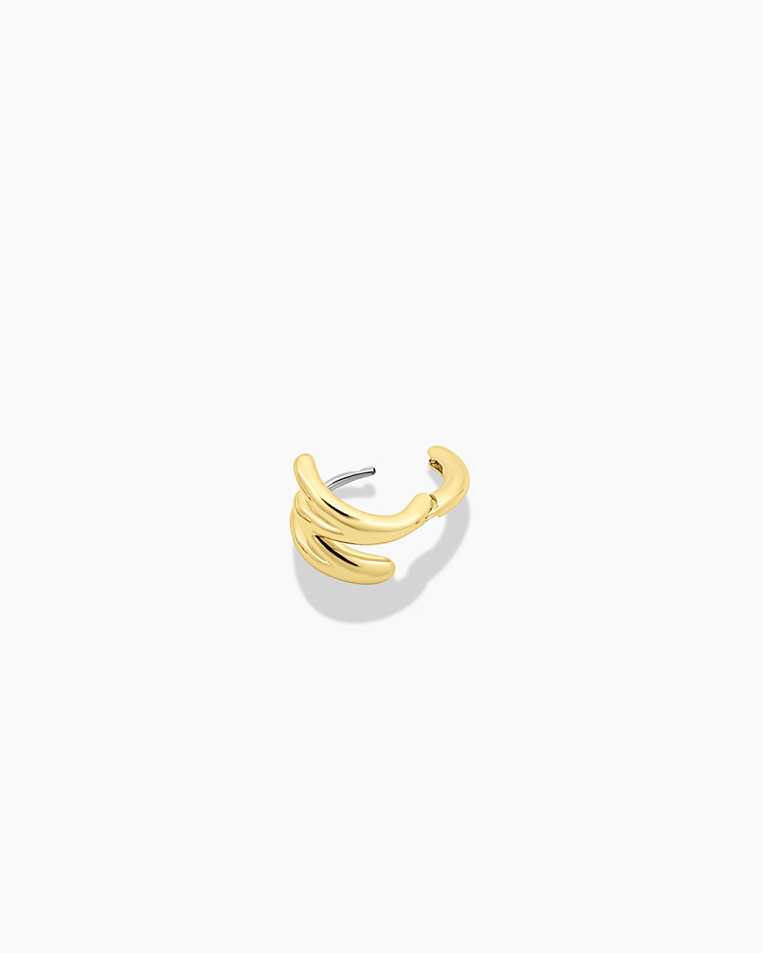 Alphabet Single Huggie Earrings - Gold Plated Initial Letter Studs for Women - Perfect for Everyday Wear, Gifts & Special Occasions