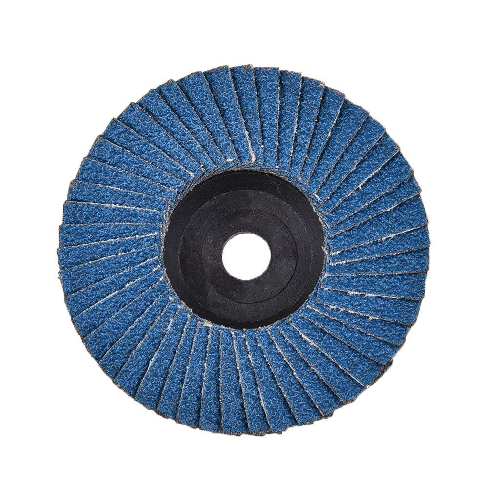 3-Inch Flap Sanding Discs for Angle Grinder – 75mm Metal Grinding Wheel Replacement Parts (3-Pack) – Perfect for Metal Polishing, Rust Removal & Surface Preparation