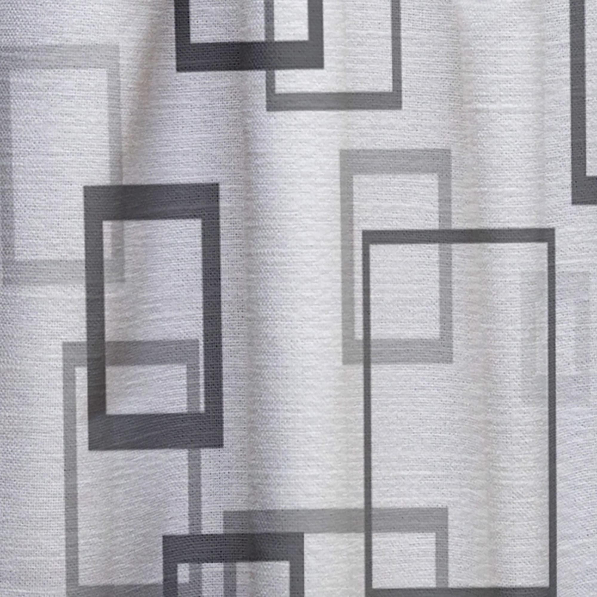 Abstract Retro Design II Thermal Insulated Curtains - Single Panel 52x84 - Blackout Drapes for Bedroom & Living Room - Perfect for Home Decor & Light Control