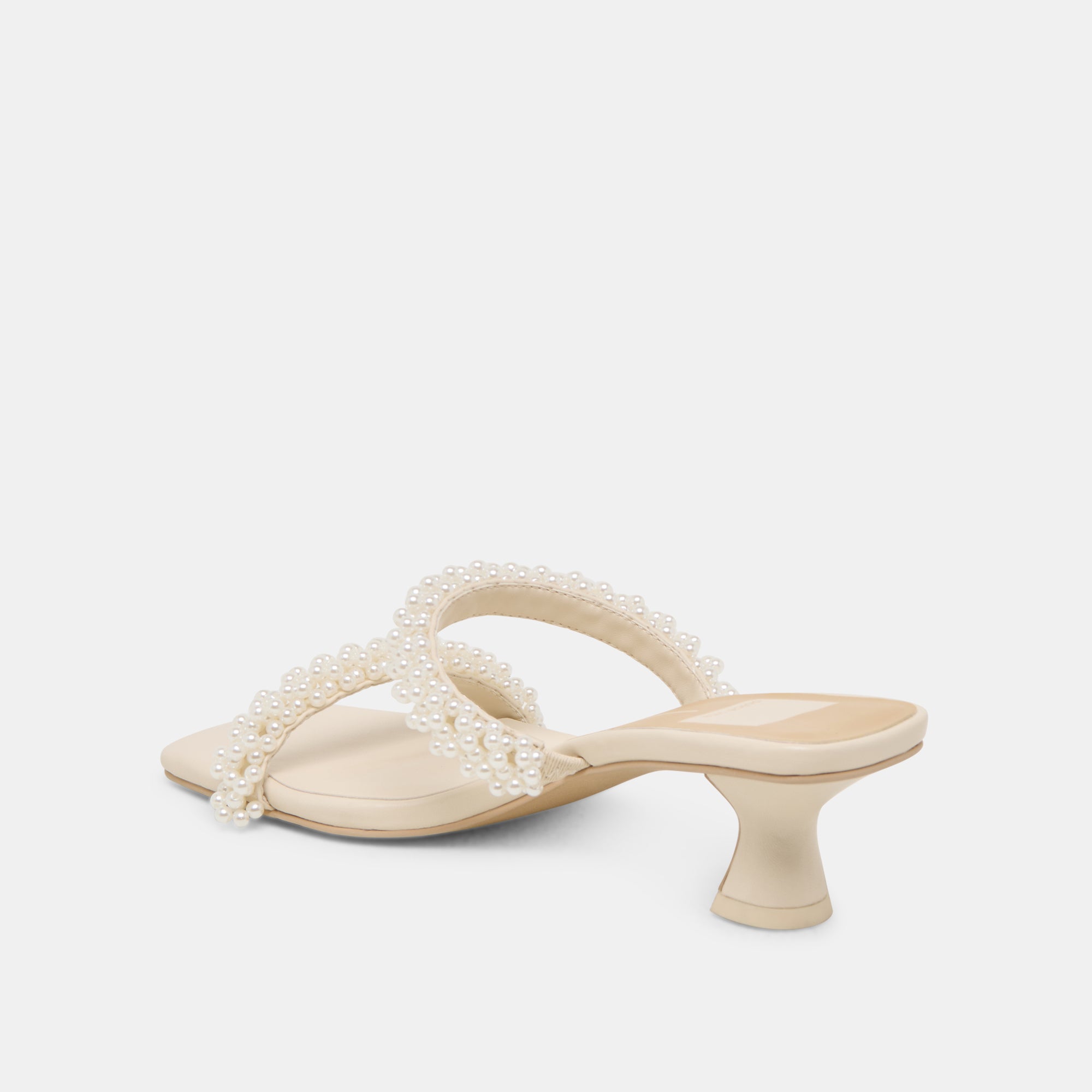 BONI PEARL High Heels for Women - Elegant Vanilla Stella Stiletto Pumps for Party, Wedding & Evening Wear