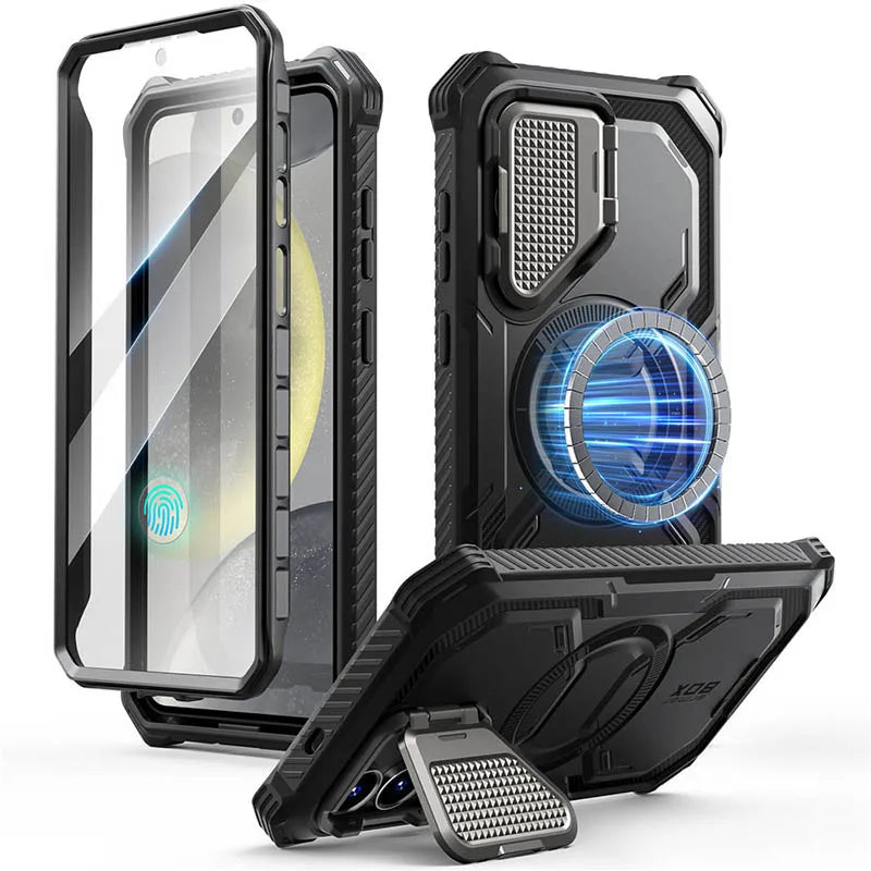 BLASON Armorbox Full Body Protective Case for Samsung Galaxy S25 - Shockproof & Drop Protection - Perfect for Outdoor, Travel & Daily Use