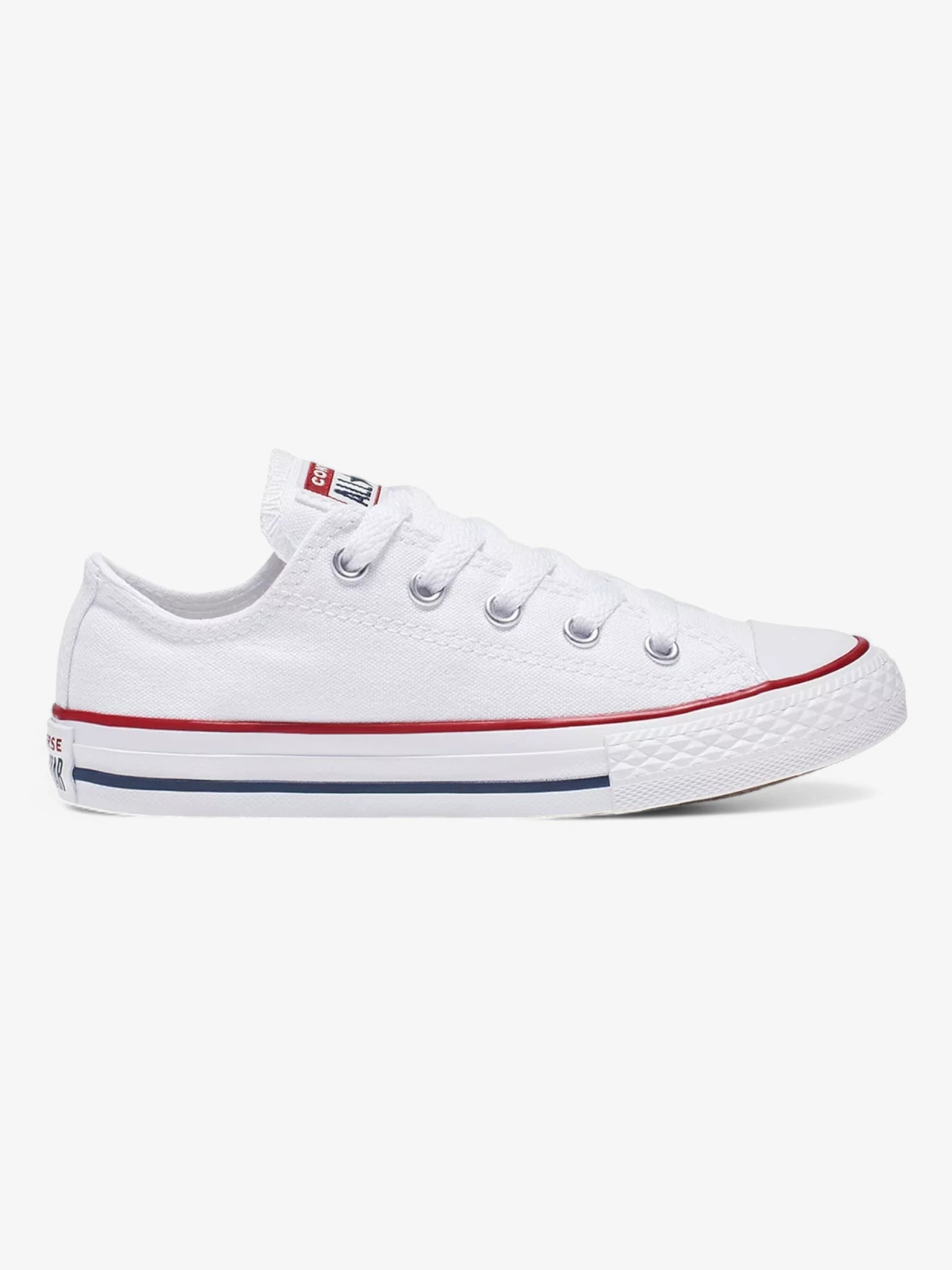 Converse Chuck Taylor All Star Core White Kids Sneakers - Classic Canvas Shoes for Boys & Girls - Perfect for School, Play & Everyday Wear