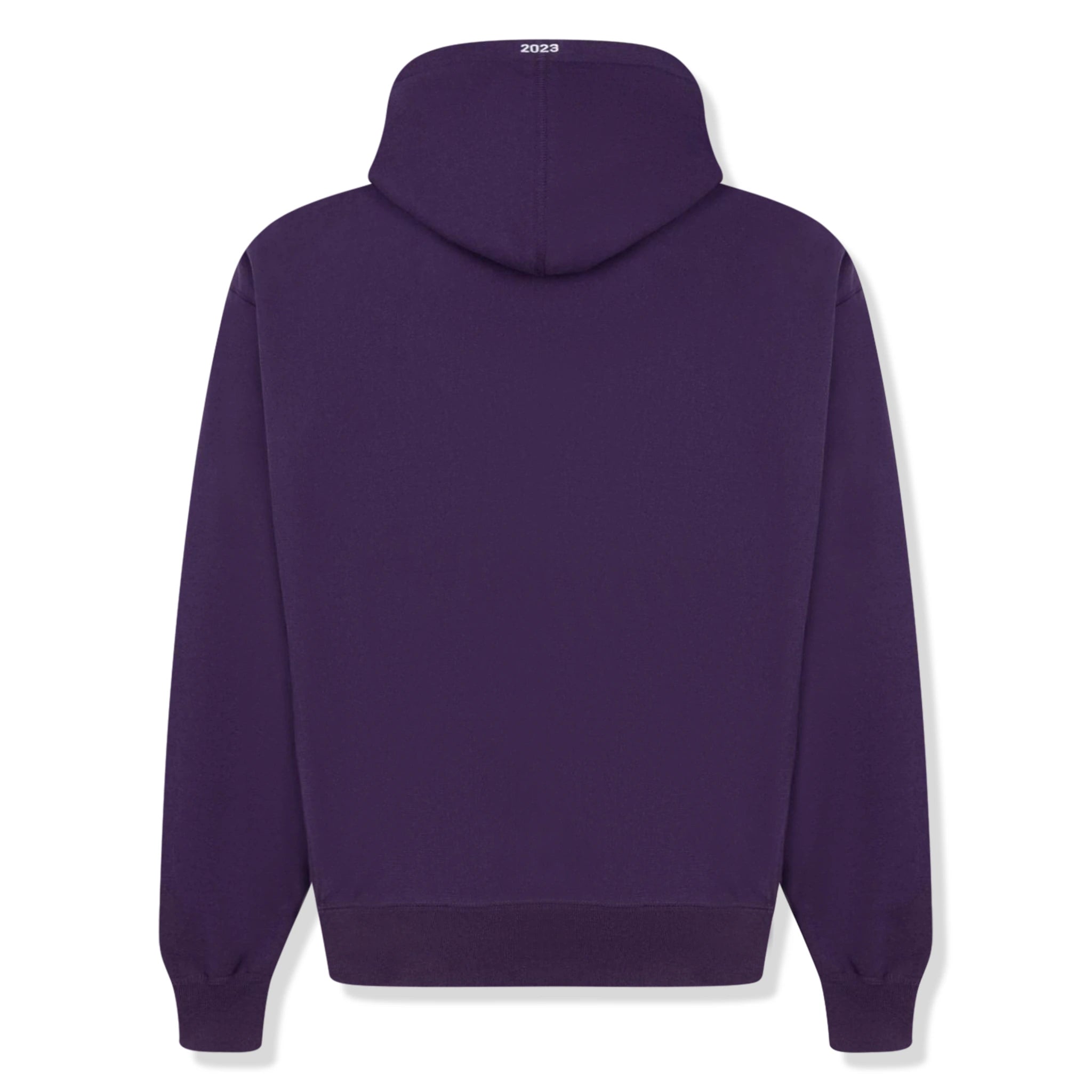 Supreme Box Logo Dark Purple Hoodie (FW23) - Streetwear Fashion for Men & Women - Perfect for Casual Wear, Urban Style & Winter Outfits
