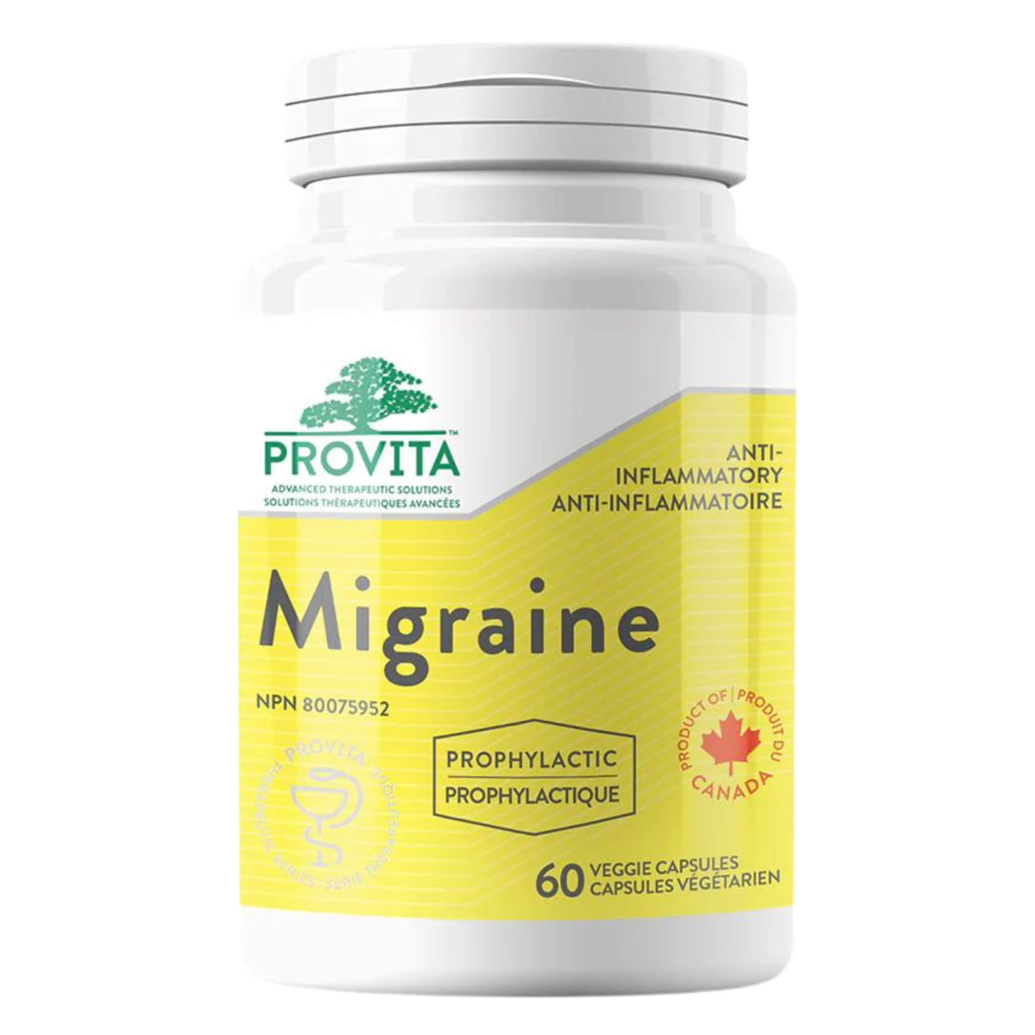 Migraine Relief Capsules - Natural Headache & Pain Relief Supplement for Adults - Supports Stress & Tension Relief - Perfect for Work, Travel & Daily Wellness