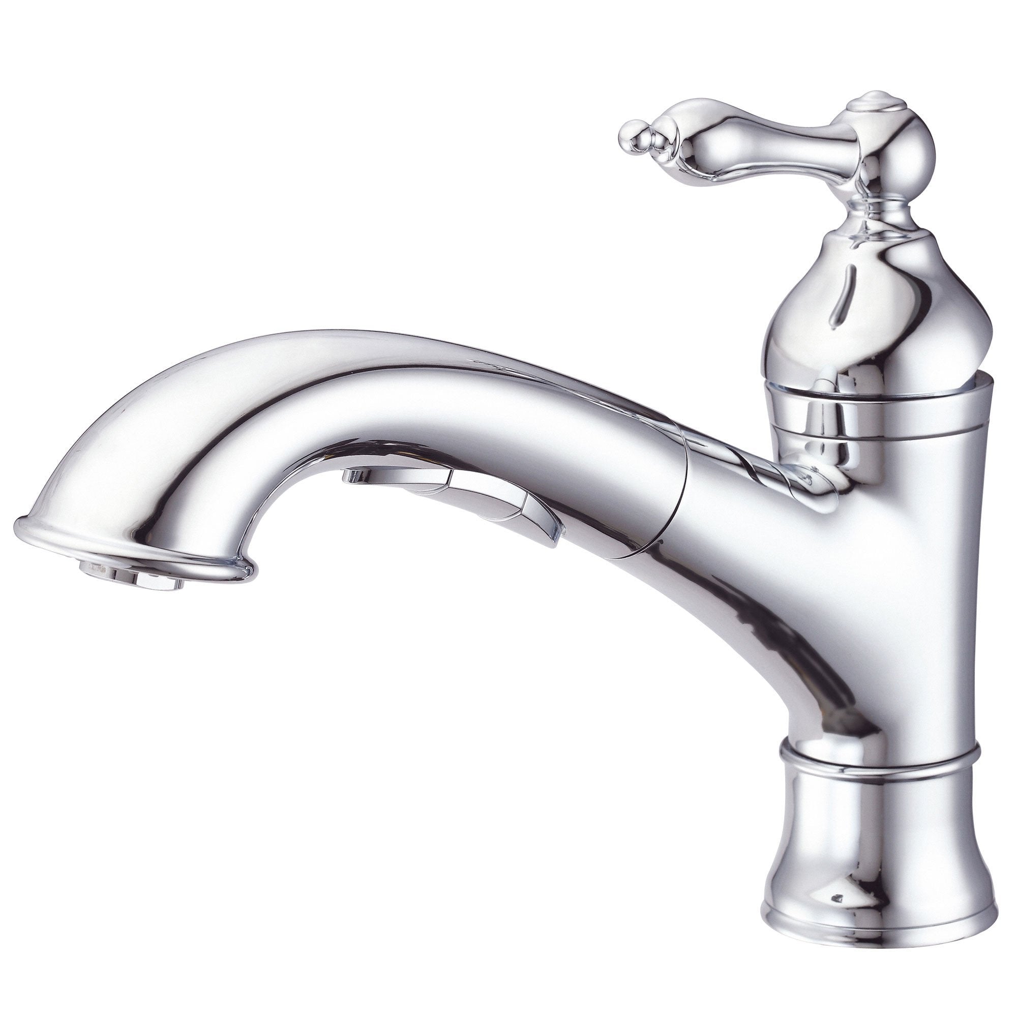Danze Fairmont Chrome Single Lever Handle Pull Out Spout Kitchen Faucet - Modern Touchless Design for Easy Cooking & Dishwashing in Your Home Kitchen