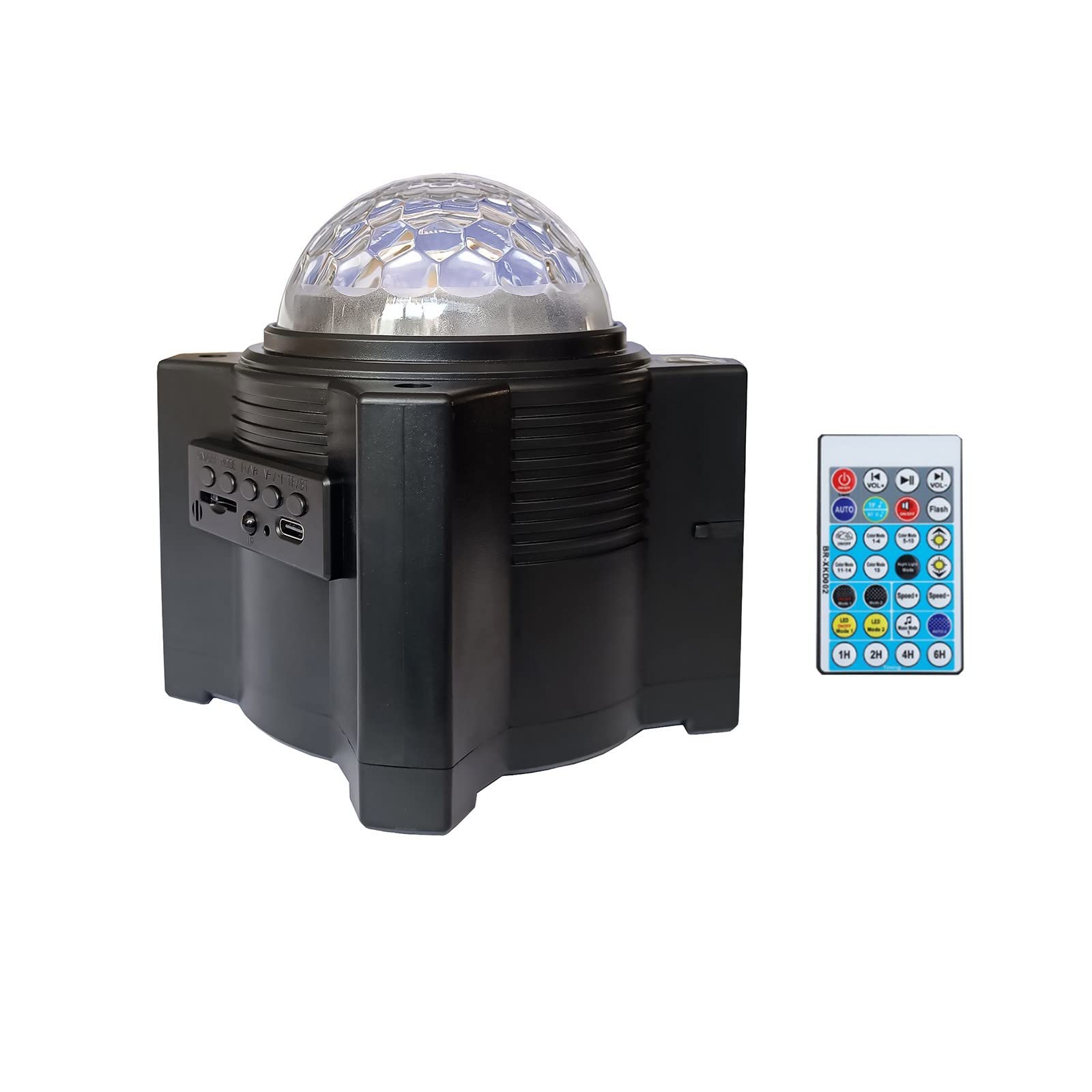 USB Music Watermark Projector Lamp - Sky LED Dream Light with Bluetooth Speaker, Starry Night Projection for Bedroom, Party & Relaxation | SY7 Model | Perfect for Kids Room, Home Decor & Romantic Ambiance