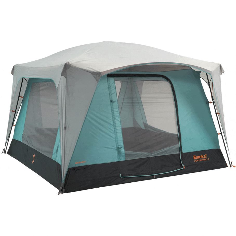Eureka Jade Canyon X 4 - Lightweight Backpacking Tent for 4 Person Camping | Waterproof & Windproof Hiking Shelter for Family Outdoor Adventures