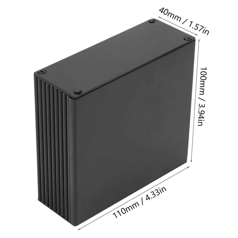 Aluminum Electronic Project Box - Durable Plastic Enclosure for DIY Electronics, Amplifiers & PCB Circuit Boards - Perfect for Home DIY Projects & Professional Electronic Prototyping